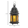 Yellow Glass Moroccan Lantern