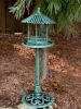 Verdigris Gazebo Birdfeeder