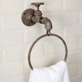 Water Spigot Towel Ring - Box Of 2