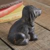 Cast Iron Puppy Figurine