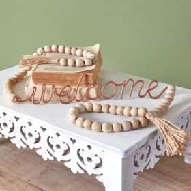 Welcome Beads With Tassels