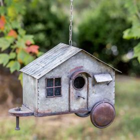 Happy Camper Metal Birdhouse