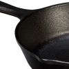 8-inch Pre-Seasoned Cast Iron Skillet Frying Pan with Pour Spouts Made in USA