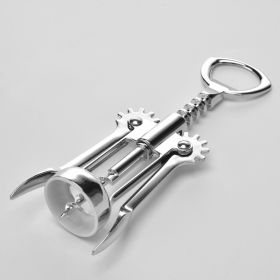 Wine Opener Stainless Steel Red Wine Opener Wing Type Metal Sommeliers Corkscrew Bottle Openers Corkscrews Wine Cork Remover