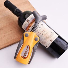 Wine Bottle Opener Plastic Wing Corkscrew Simple and Stylish Wing Corkscrew Used in Red Wine, White Wine