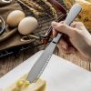 3 In 1 Stainless Steel Butter Spreader Knife Butter Curler Spreader Butter Knife Multifunction 3 In 1 Stainless Steel Butter Cutter Knife Cream Knife