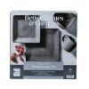 Better Homes & Gardens- Dark Gray Square Stoneware 16-Piece Dinnerware Set