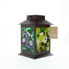 Solar Powered Floral Lantern