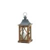 Wooden Diamond Lattice Lantern