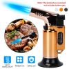 Culinary Butane Torch Lighter Refillable Blow Torch Adjustable Flame Kitchen Cooking BBQ Torch (Gas Not Included)