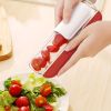 1pc; Tomato Slicer; Grape Slicer; MultiFunctional Grape Cutter; Small Fruit Cutter; Grape Kitchen Accessories; Cake Decoration Tool; Fruit Slicer; Kit