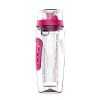 Fruit Infuser Water Bottle 32OZ Juice Shaker Sport w/ Flip Top Lid Anti-Slip Grips For Office Home Sport Running Walking Hiking